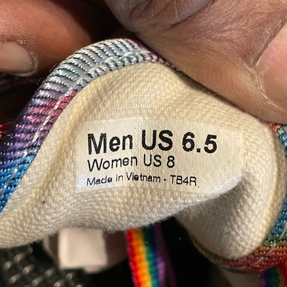 Vans Men/Women Rainbow Burst Sneakers - Picture 4 of 12